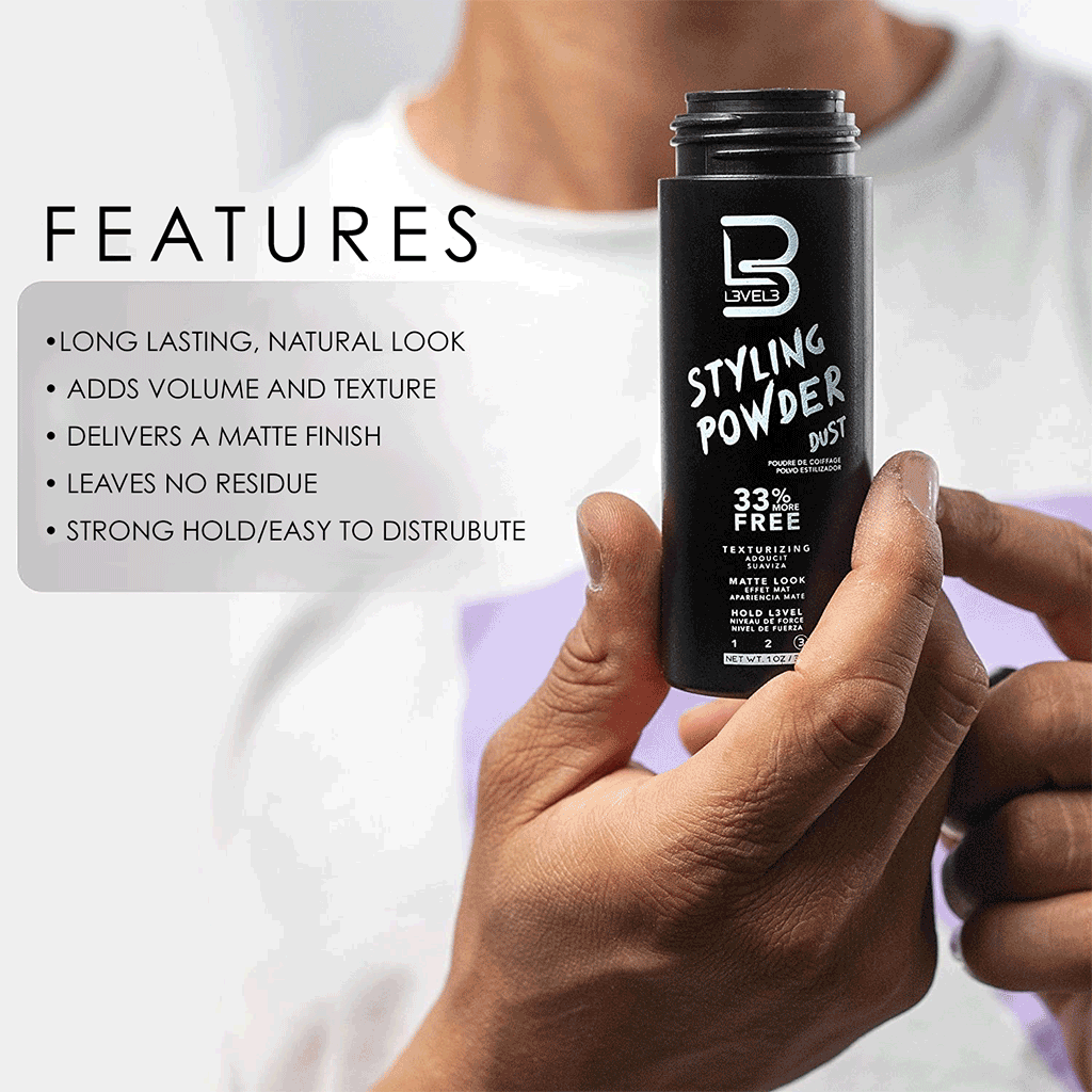 Level3 Styling Powder Hair 30ml - LEVEL3 - Duty Free