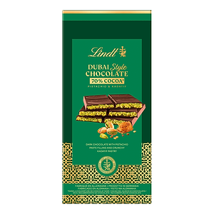 Lindt Dubai Style Chocolate Dark 145g - LINDT - Duty Free Lindt Dubai Style Chocolate Dark 145g - LINDT - Duty Free