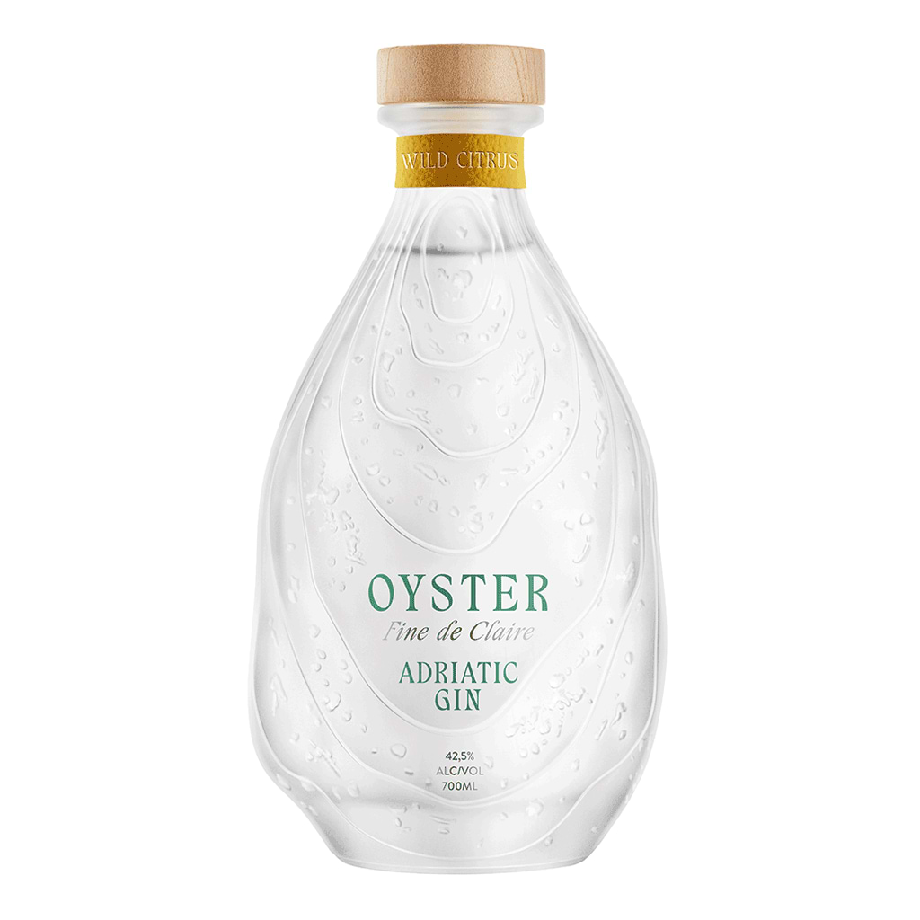 Oyster Fine De Claire Adriatic Gin Wild Citrus 42.5% 700ml Tr - OYSTER - Duty Free