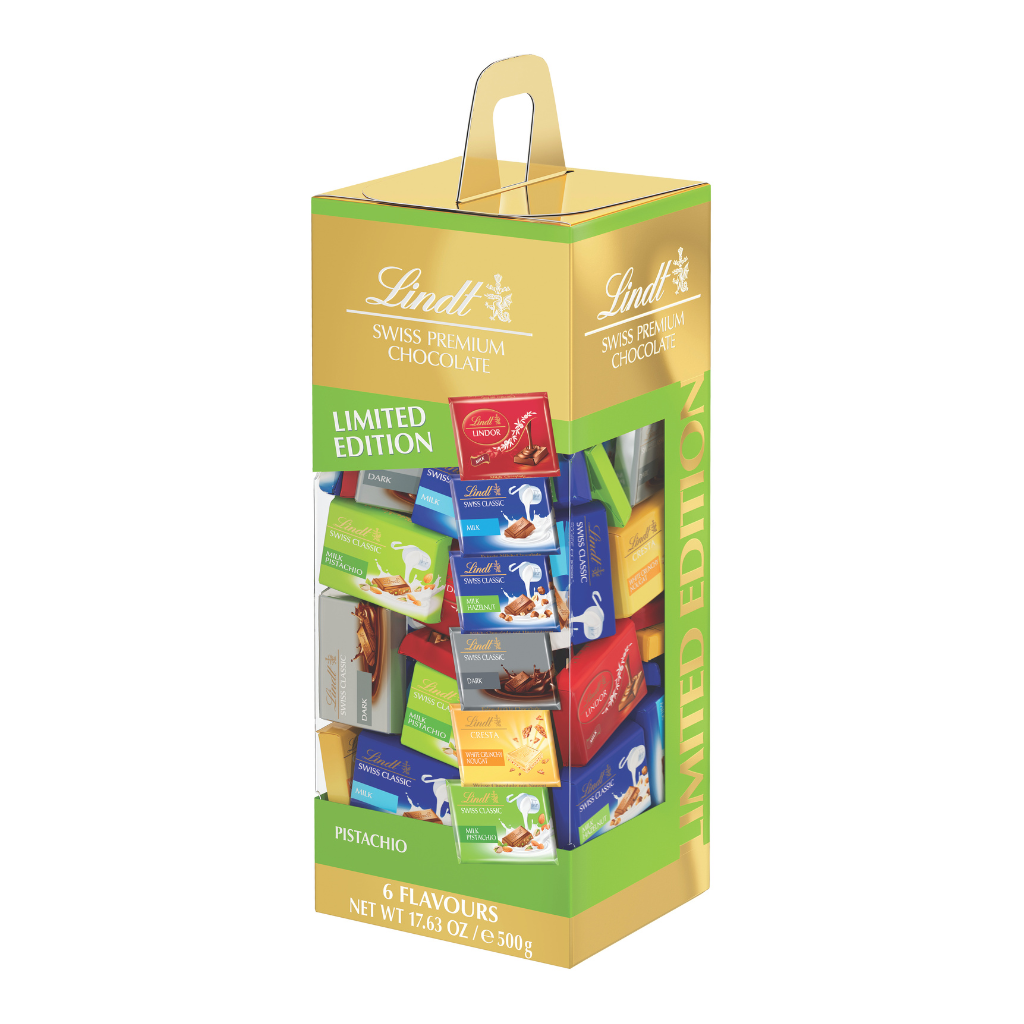 Lindt Assorted Napolitains With Pistachio 500g - LINDT - Duty Free