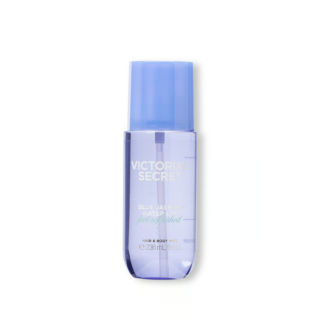 Victoria Secret Natural Beauty Blue Jasmine Water Lily Body Mist 250ml - VICTORIA SECRET - Duty Free