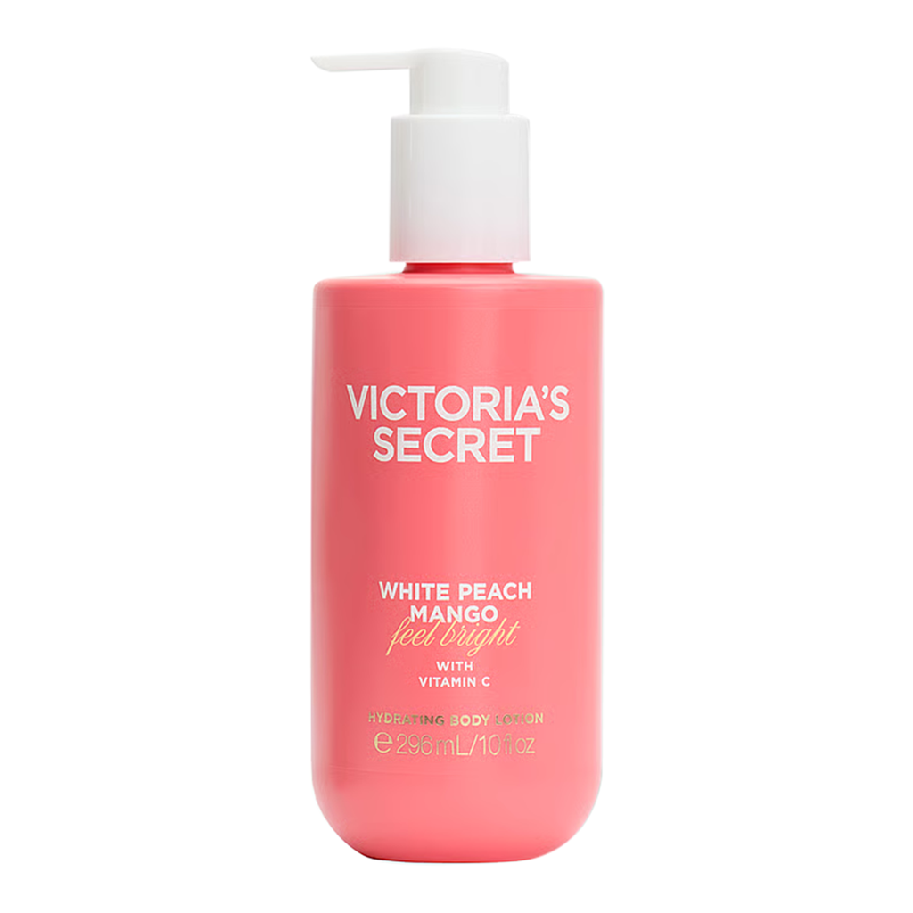 Victoria Secret Natural Beauty White Peach Mango Body Lotion 296ml - VICTORIA SECRET - Duty Free