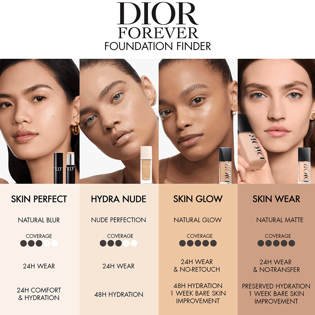 Dior Forever Skin Glow Foundation Makeup 30ml - DIOR - Duty Free