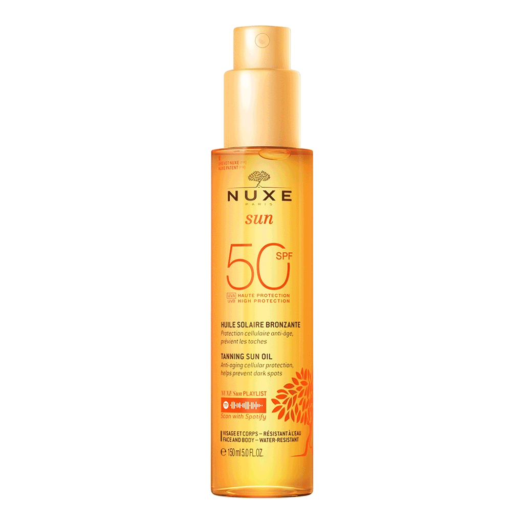 Nuxe Sun Tanning Body Oil Spf50 150ml - NUXE - Duty Free