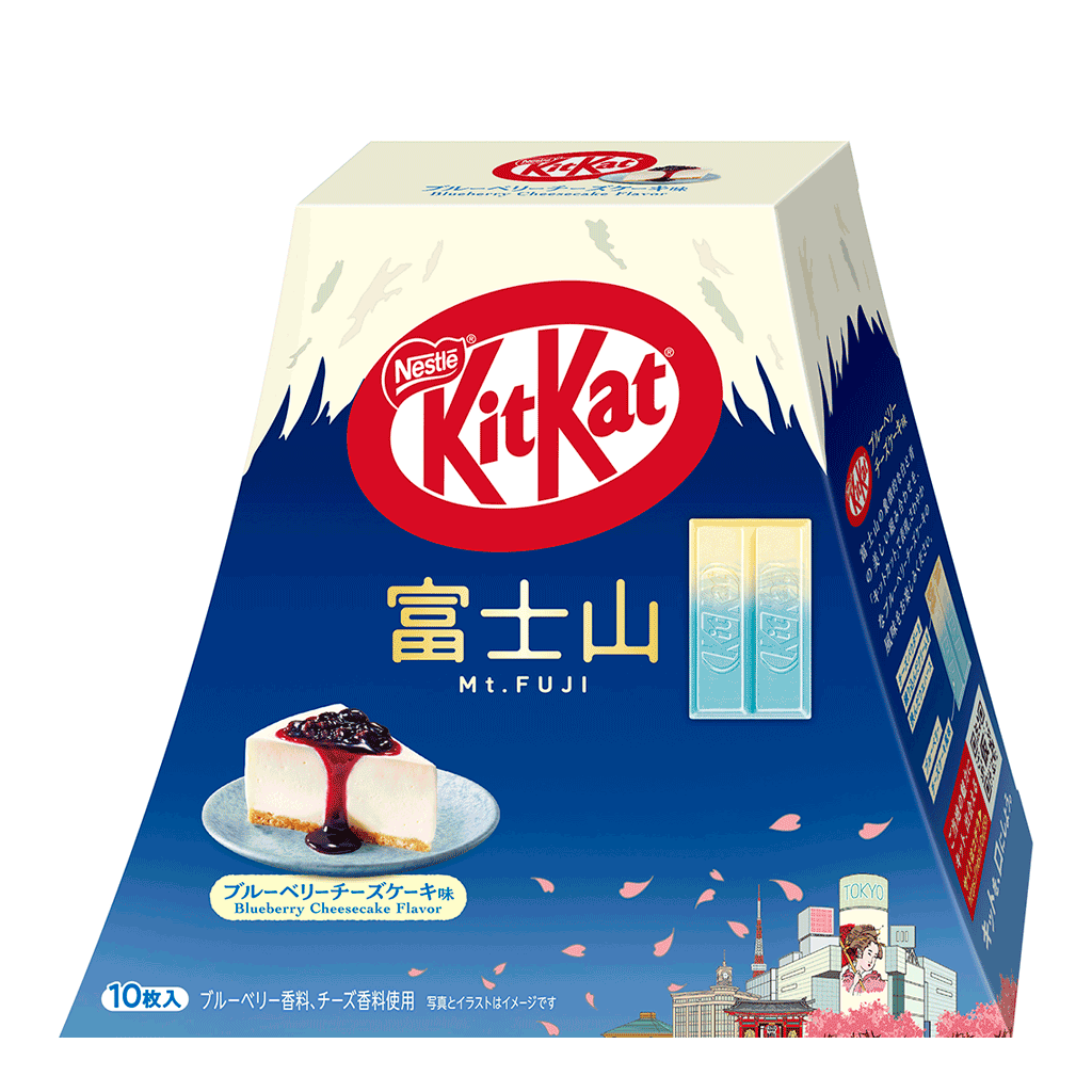Kit Kat Fuji Blueb Cheese Cake Chocolate(10x11.6)116g - KIT KAT - Duty Free