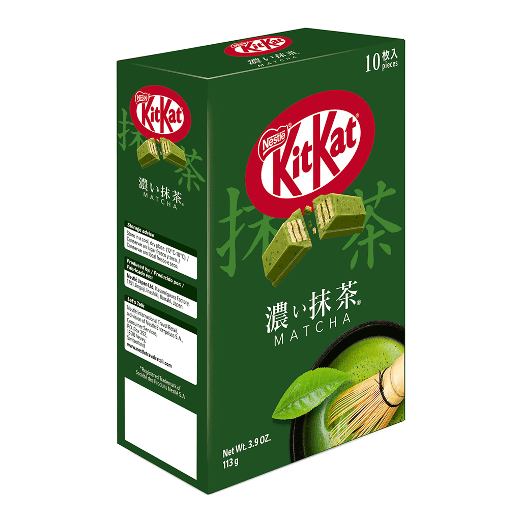 Kit Kat Matcha Chocolate 10 Pcs 113g - KIT KAT - Duty Free