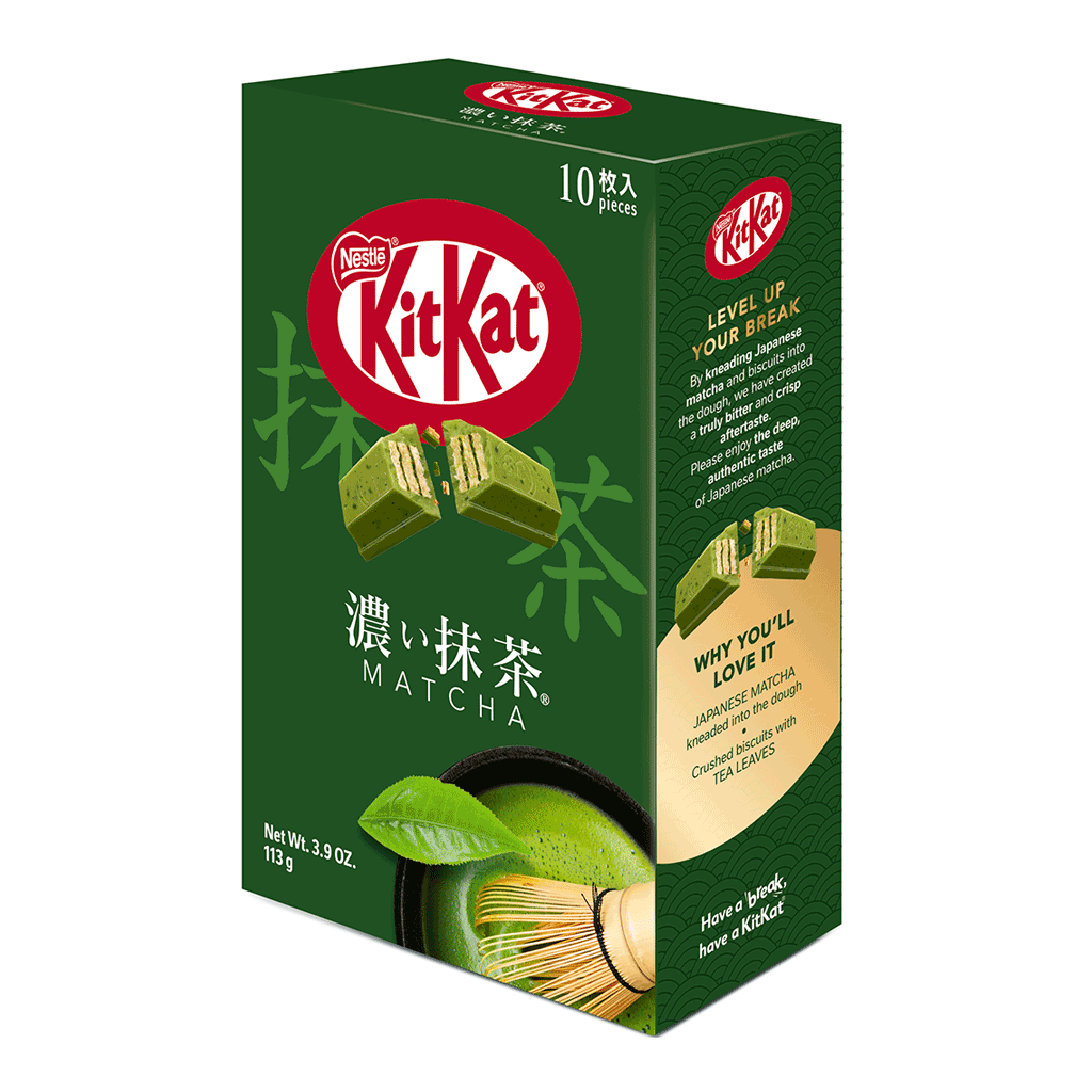 Kit Kat Matcha Chocolate 10 Pcs 113g - KIT KAT - Duty Free