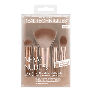 Real Techniques On-the-glow Mini Brush Set - REAL TECHNIQUES - Duty Free Real Techniques On-the-glow Mini Brush Set - REAL TECHNIQUES - Duty Free