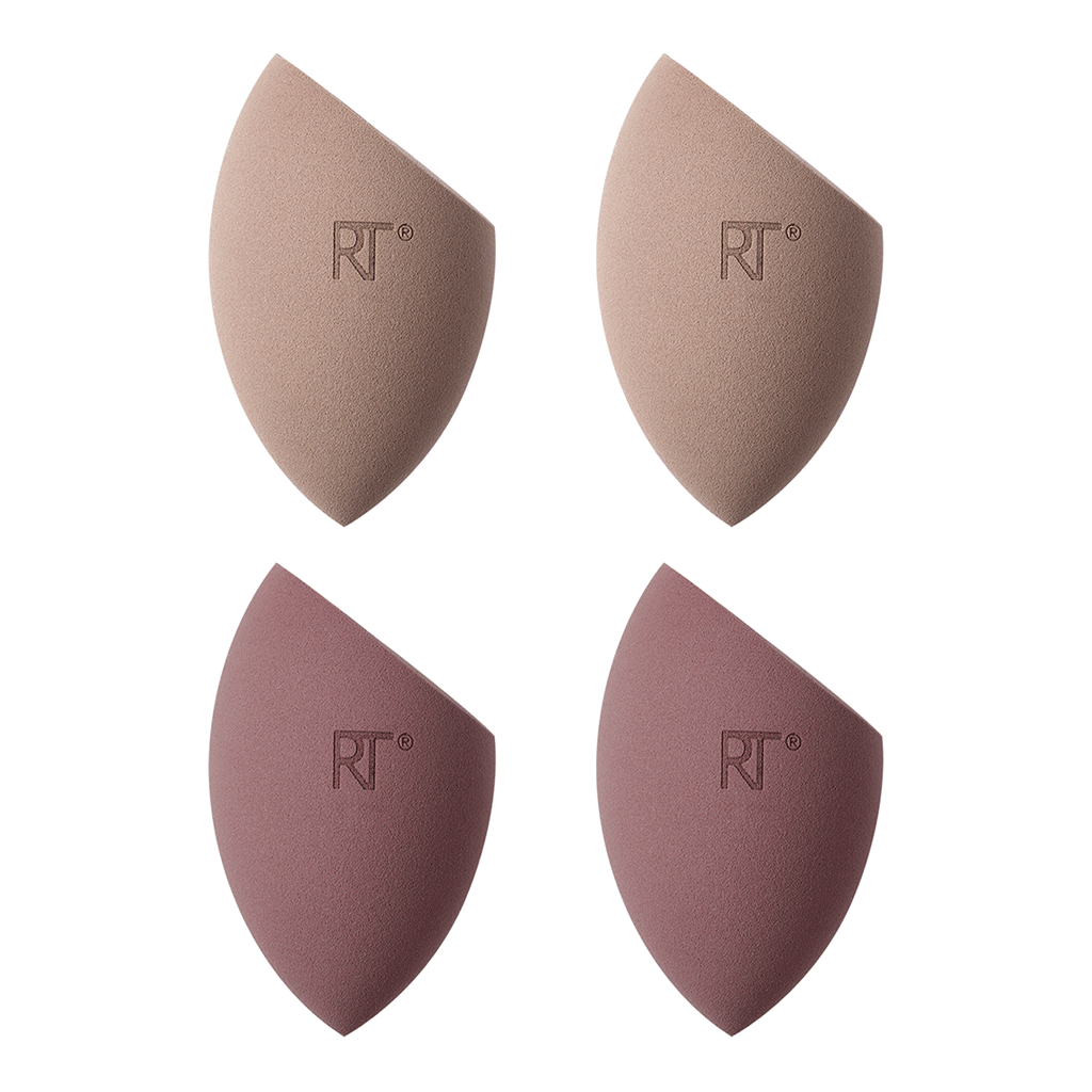 Real Techniques Bare Finish Sponge 4-pack - REAL TECHNIQUES - Duty Free
