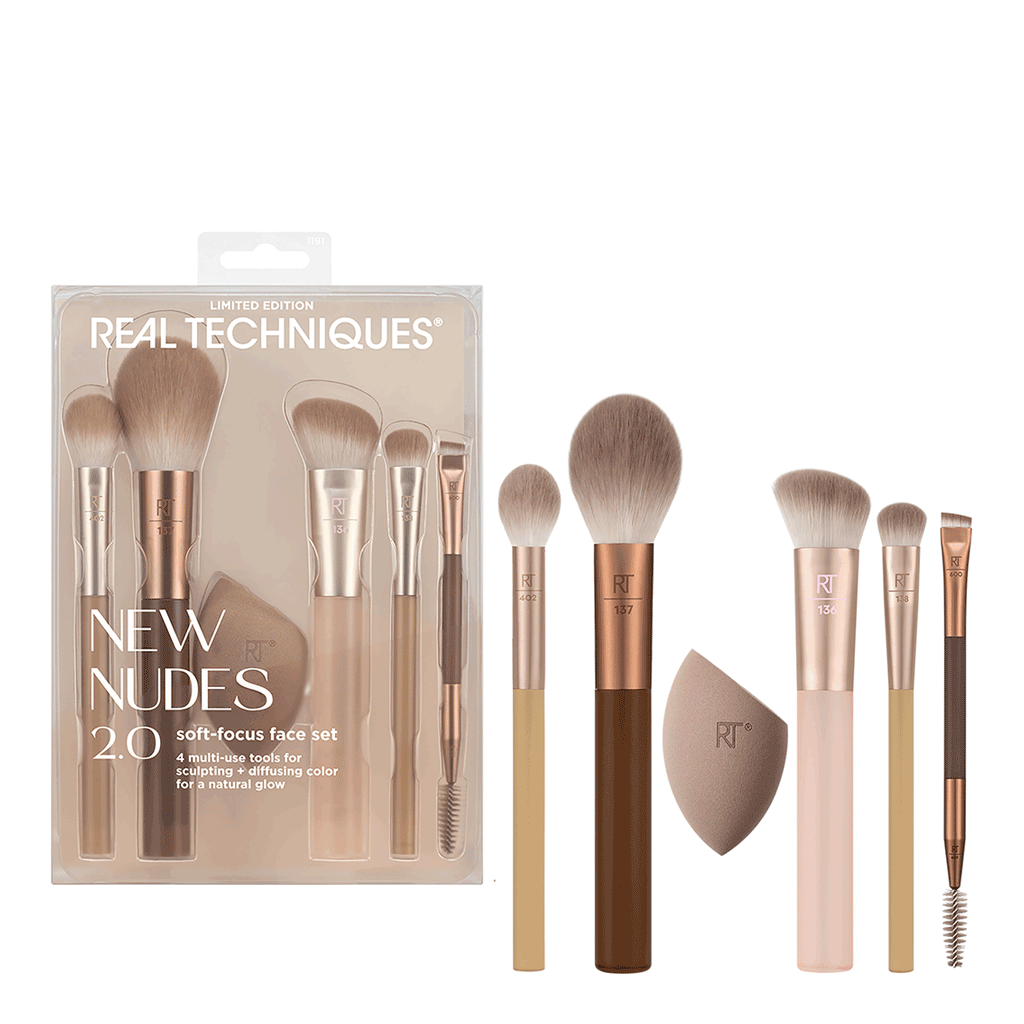 Real Techniques Soft-focus Face Set - REAL TECHNIQUES - Duty Free