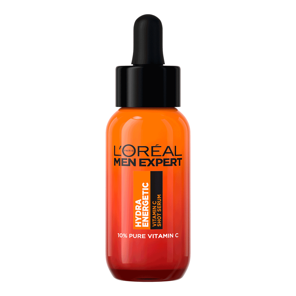 Loreal Paris Men Expert Hydra Energetic 10% Pure Vitamin C Shot Face Serum 30ml - LOREAL PARIS - Duty Free