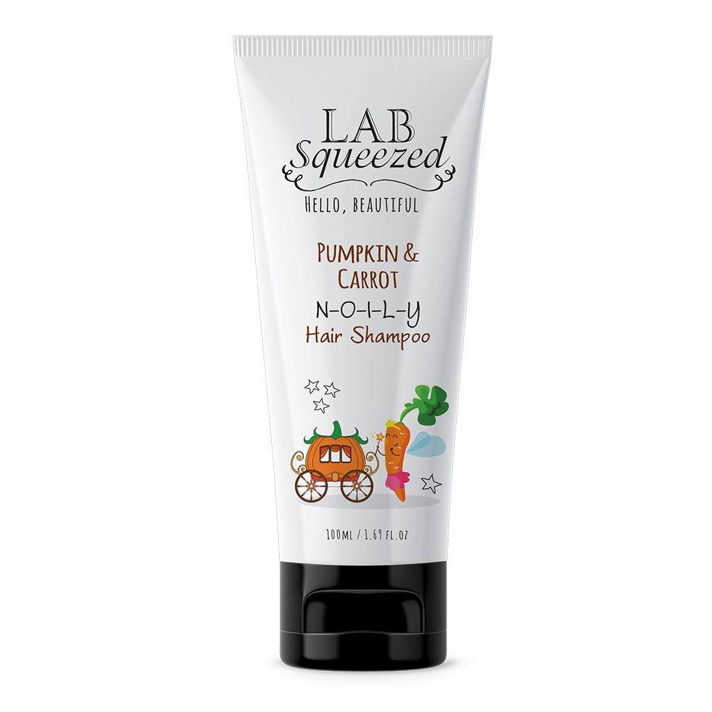 Lab Squeezed - Pumpkin &amp; Carrot Daily Shampoo 100ml Tr - LAB SQUEEZED - Duty Free