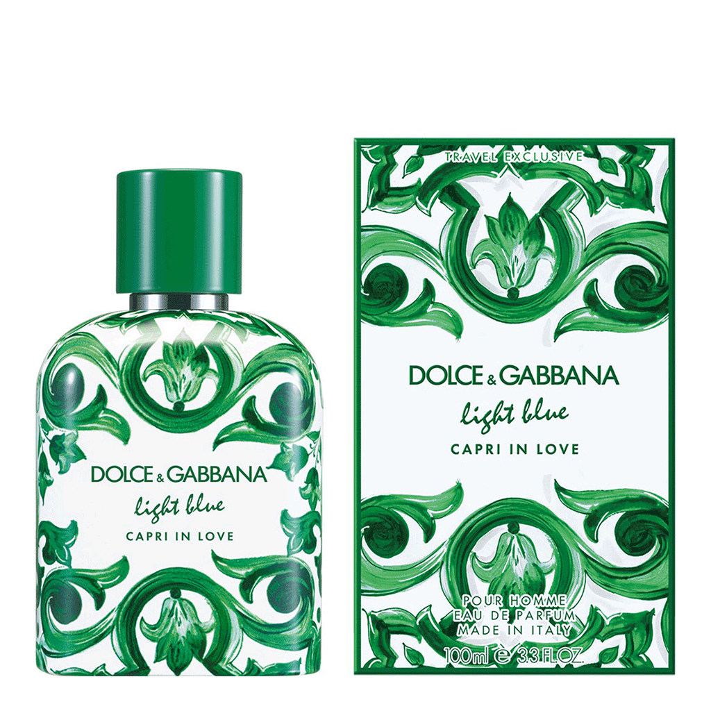 Dolce & Gabbana Light Blue Capri In Love Pour Homme Limited Edition Edp 100ml - DOLCE & GABBANA - Duty Free
