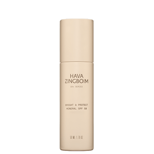 Hava Zingboim Uv+ Bright & Protect Mineral Spf 50 Sunscreen 50ml - HAVA ZINGBOIM - Duty Free Hava Zingboim Uv+ Bright & Protect Mineral Spf 50 Sunscreen 50ml - HAVA ZINGBOIM - Duty Free