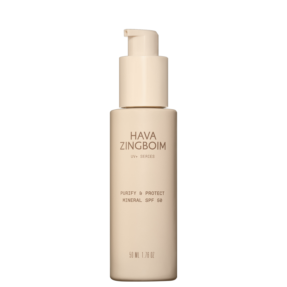 Hava Zingboim Uv+ Purify &amp; Protect Mineral Spf 50 50ml - HAVA&nbsp;ZINGBOIM - Duty Free
