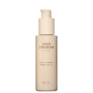 Hava Zingboim Uv+ Purify & Protect Mineral Spf 50 50ml - HAVA ZINGBOIM - Duty Free Hava Zingboim Uv+ Purify & Protect Mineral Spf 50 50ml - HAVA ZINGBOIM - Duty Free