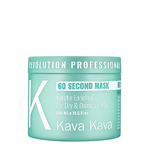 Kava Kava Hydroganic 60 Second Hair Mask 550ml - KAVA KAVA - Duty Free Kava Kava Hydroganic 60 Second Hair Mask 550ml - KAVA KAVA - Duty Free