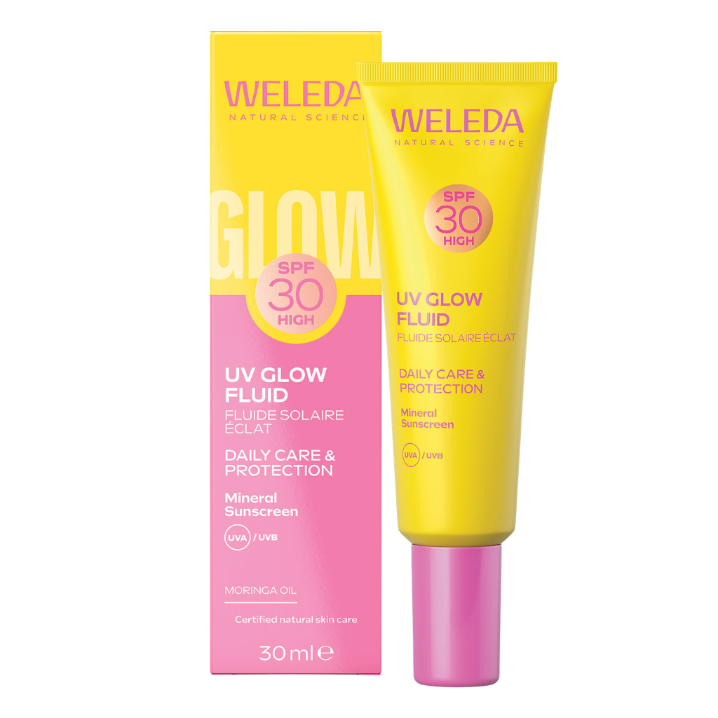 Weleda Uv Glow Fluid Spf30 Sunscreen 30ml - WELEDA - Duty Free