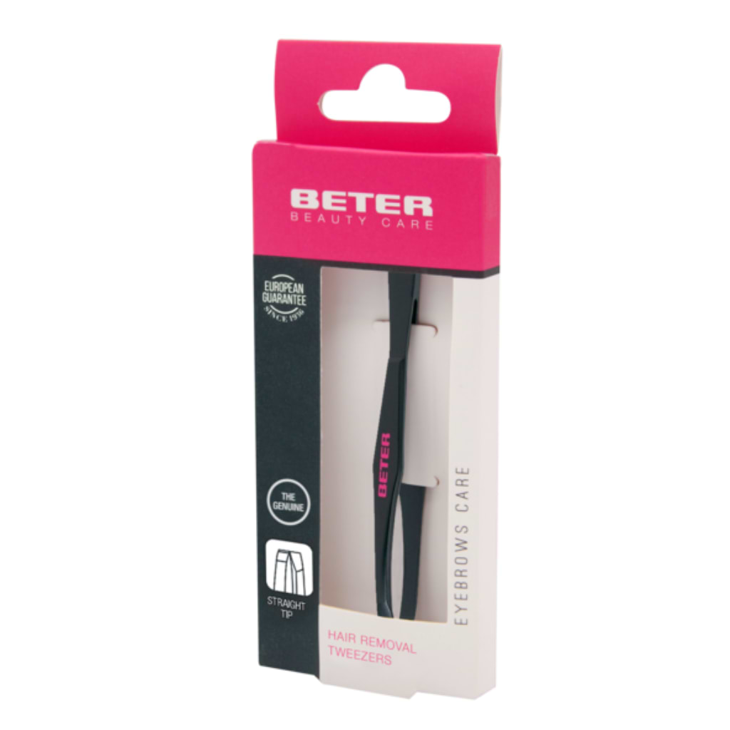 Beter Blued Straight-tip Tweezers - BETER - Duty Free
