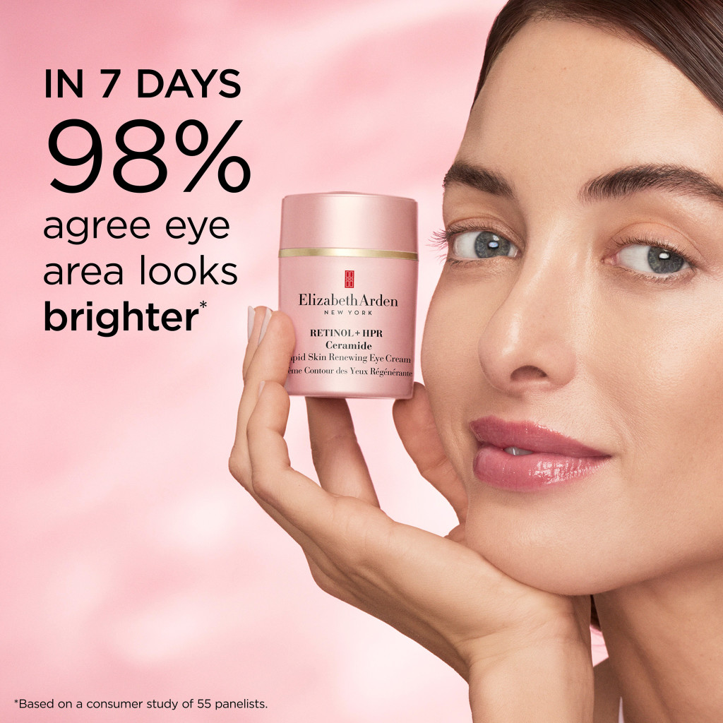 Elizabeth Arden Retinol + HPR Ceramide Rapid Skin Renewing Eye Cream 15ml - ELIZABETH ARDEN - Duty Free