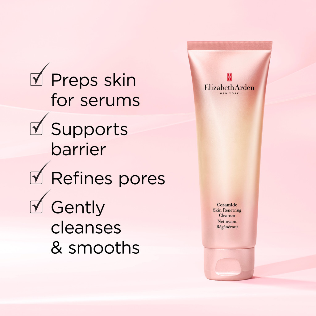 Elizabeth Arden Ceramide Skin Renewing Face Cleansing Gel 125ml - ELIZABETH ARDEN - Duty Free