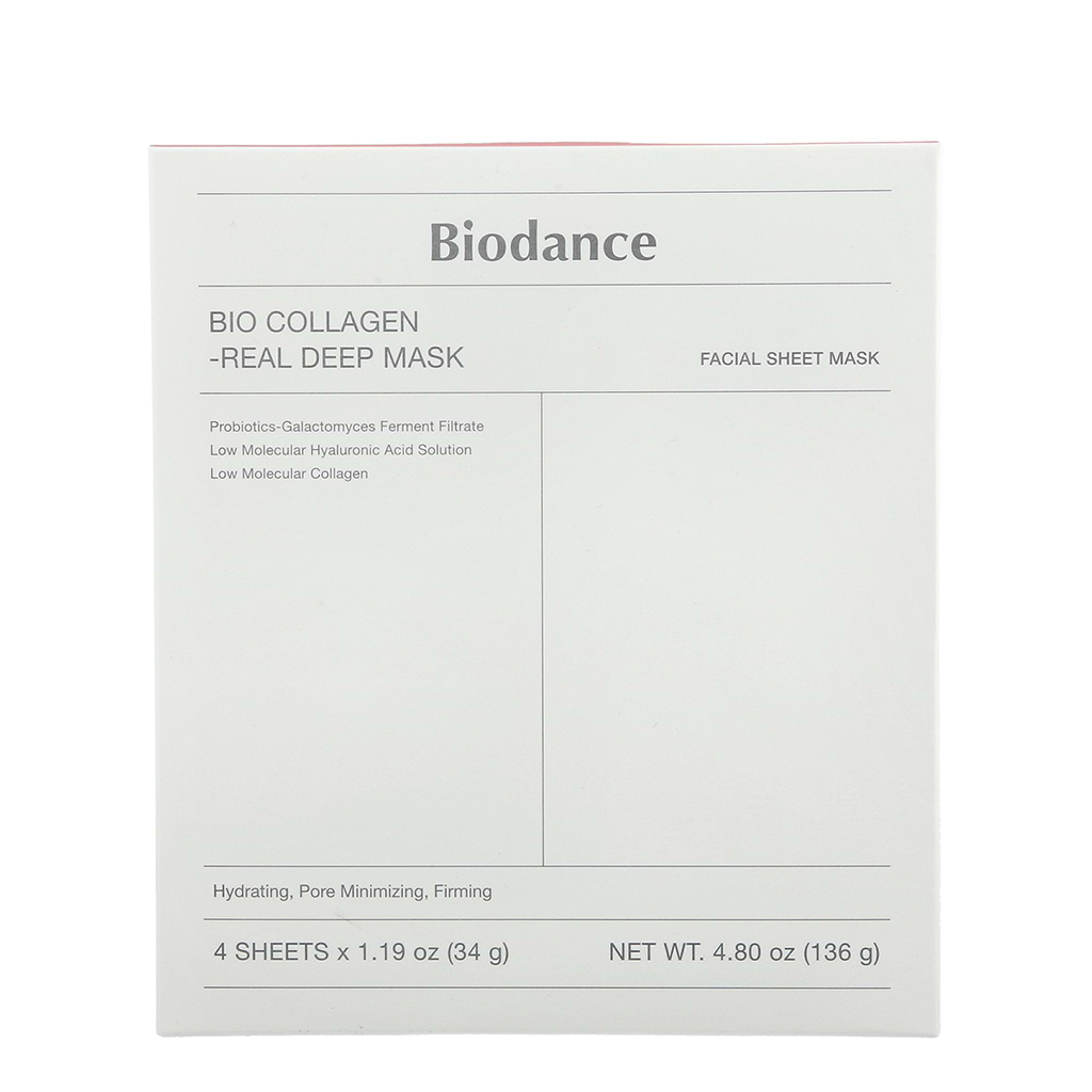 Biodance Collagen Real Deep Face Mask Set 4unit - BIODANCE - Duty Free
