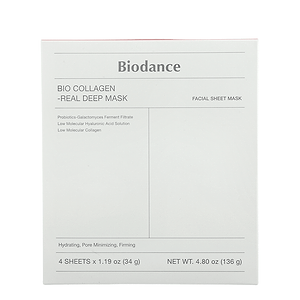 Biodance Collagen Real Deep Face Mask Set 4unit - BIODANCE - Duty Free Biodance Collagen Real Deep Face Mask Set 4unit - BIODANCE - Duty Free