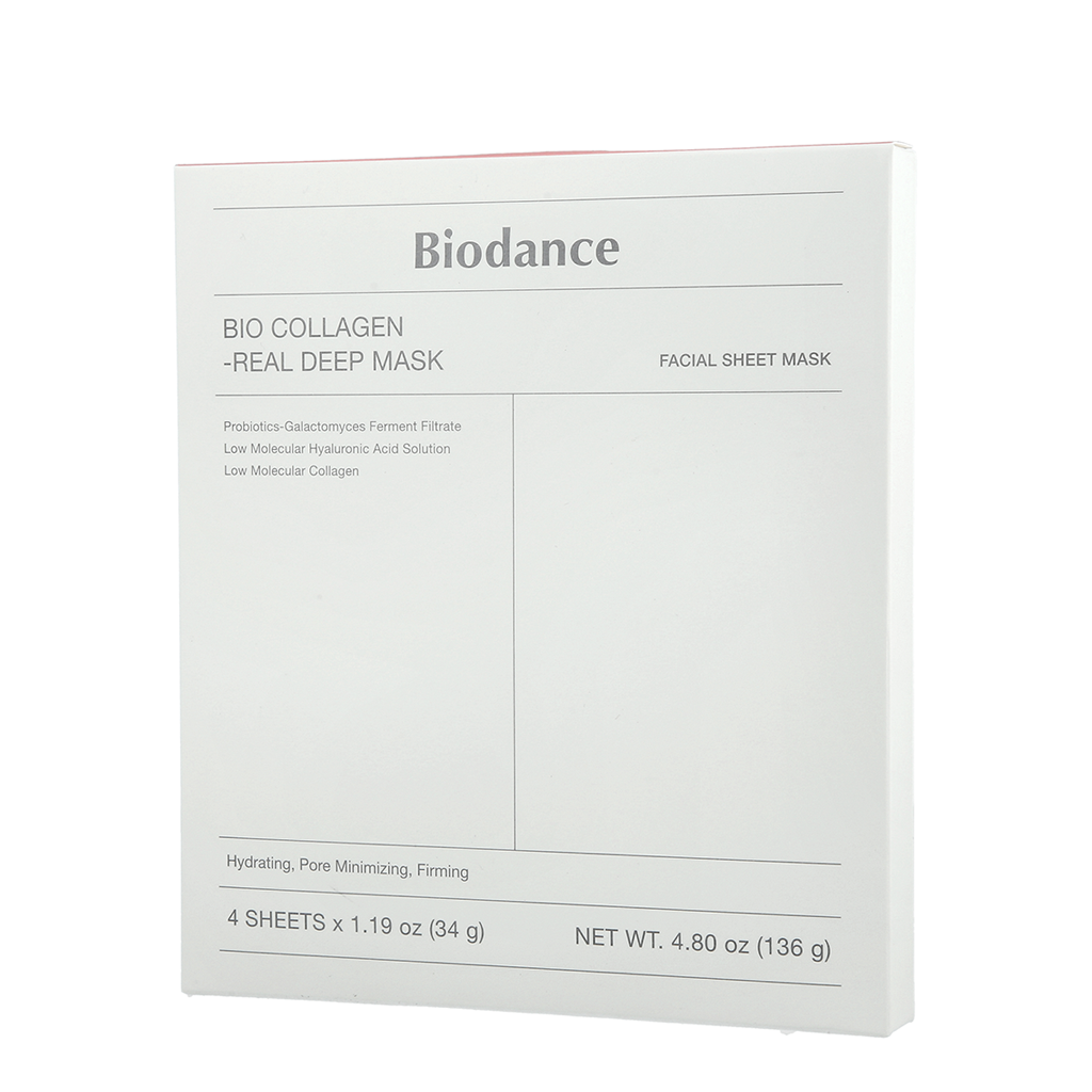 Biodance Collagen Real Deep Face Mask Set 4unit - BIODANCE - Duty Free