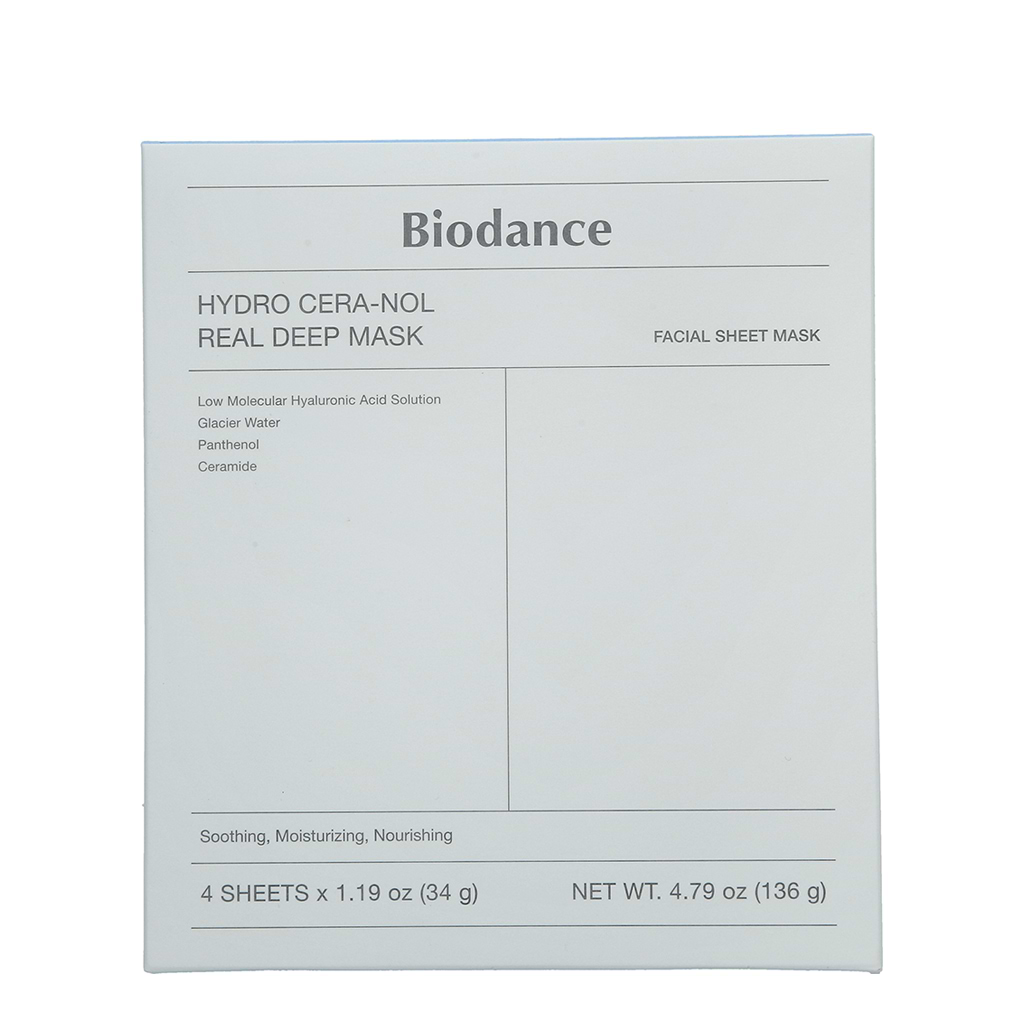 Biodance Hydro Cera-nol Real Deep Face Mask Set 4unit - BIODANCE - Duty Free