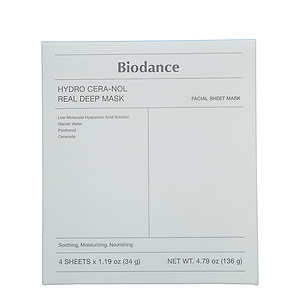 Biodance Hydro Cera-nol Real Deep Face Mask Set 4unit - BIODANCE - Duty Free Biodance Hydro Cera-nol Real Deep Face Mask Set 4unit - BIODANCE - Duty Free