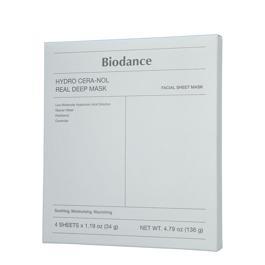 Biodance Hydro Cera-nol Real Deep Face Mask Set 4unit - BIODANCE - Duty Free