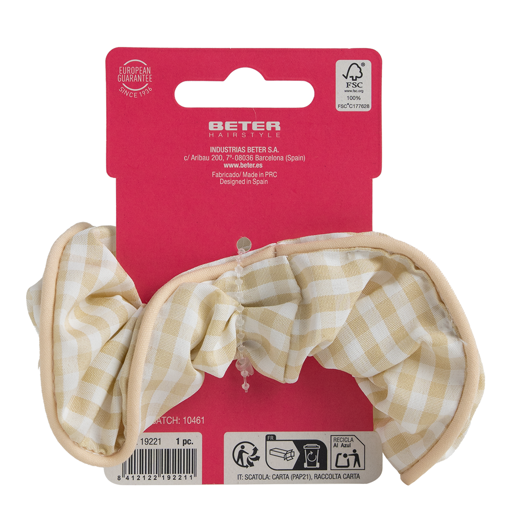 Beter Scrunchie 12cm 1 Pc - 2 Shades - BETER - Duty Free
