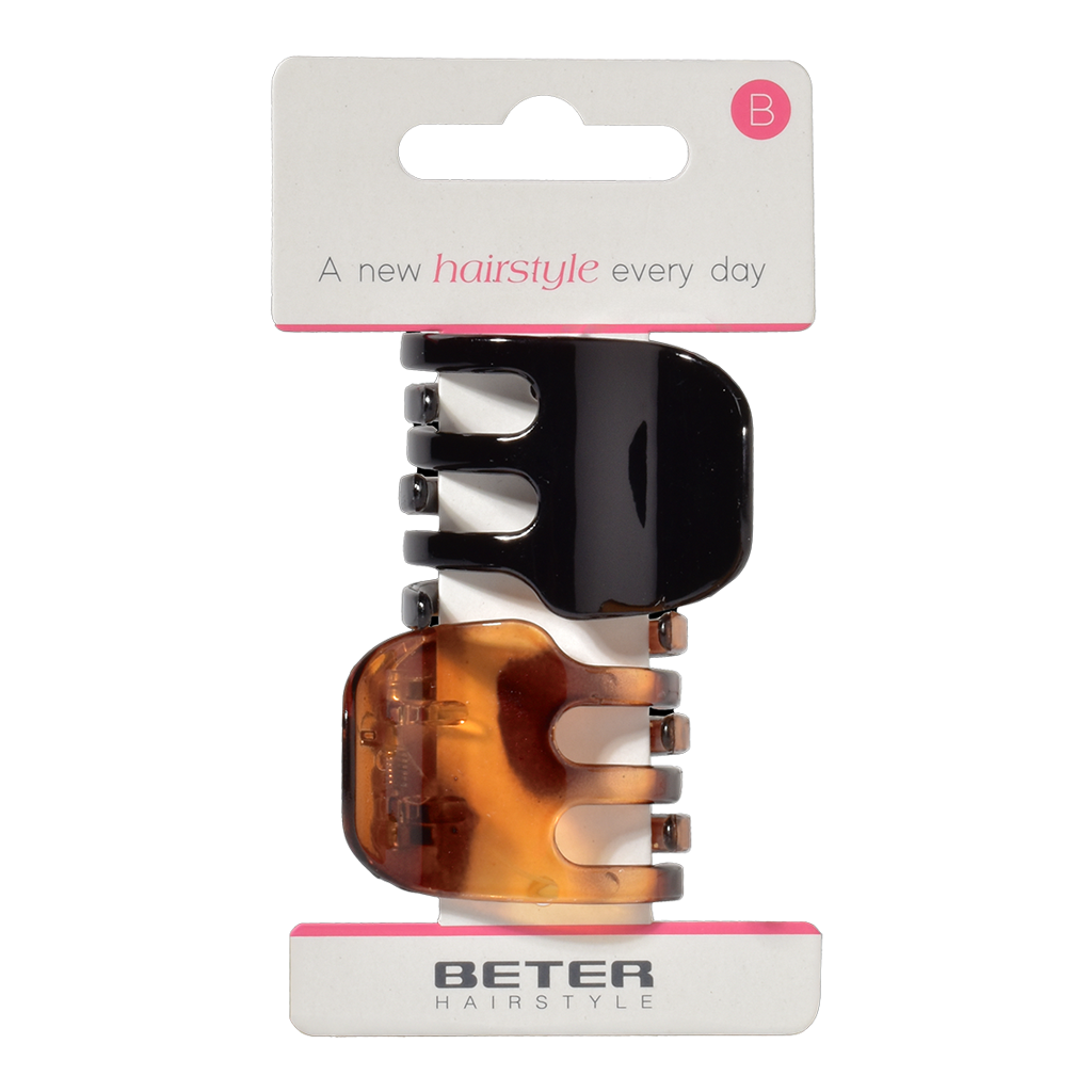 Beter 3.5cm Claw Clip - 2 Pcs - BETER - Duty Free