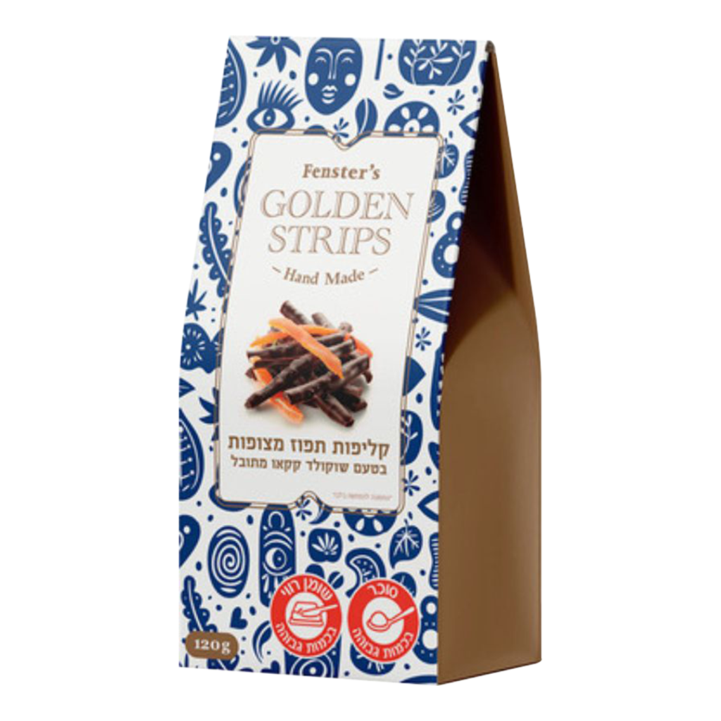 Fenster's Golden Strip Spiced Chocolate Flavor 120g - FENSTER'S - Duty Free