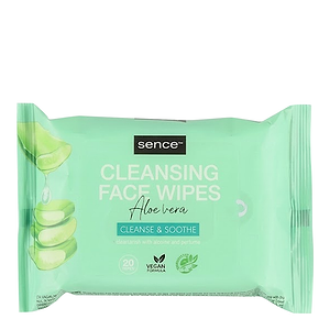 Sence Facial Cleansing Wipes With Aloe Vera 20 Pcs - SENCE - Duty Free Sence Facial Cleansing Wipes With Aloe Vera 20 Pcs - SENCE - Duty Free