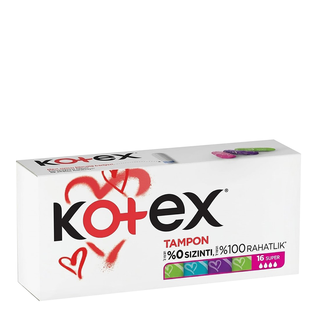 Kotex Tampons Super 16 pcs - KOTEX - Duty Free