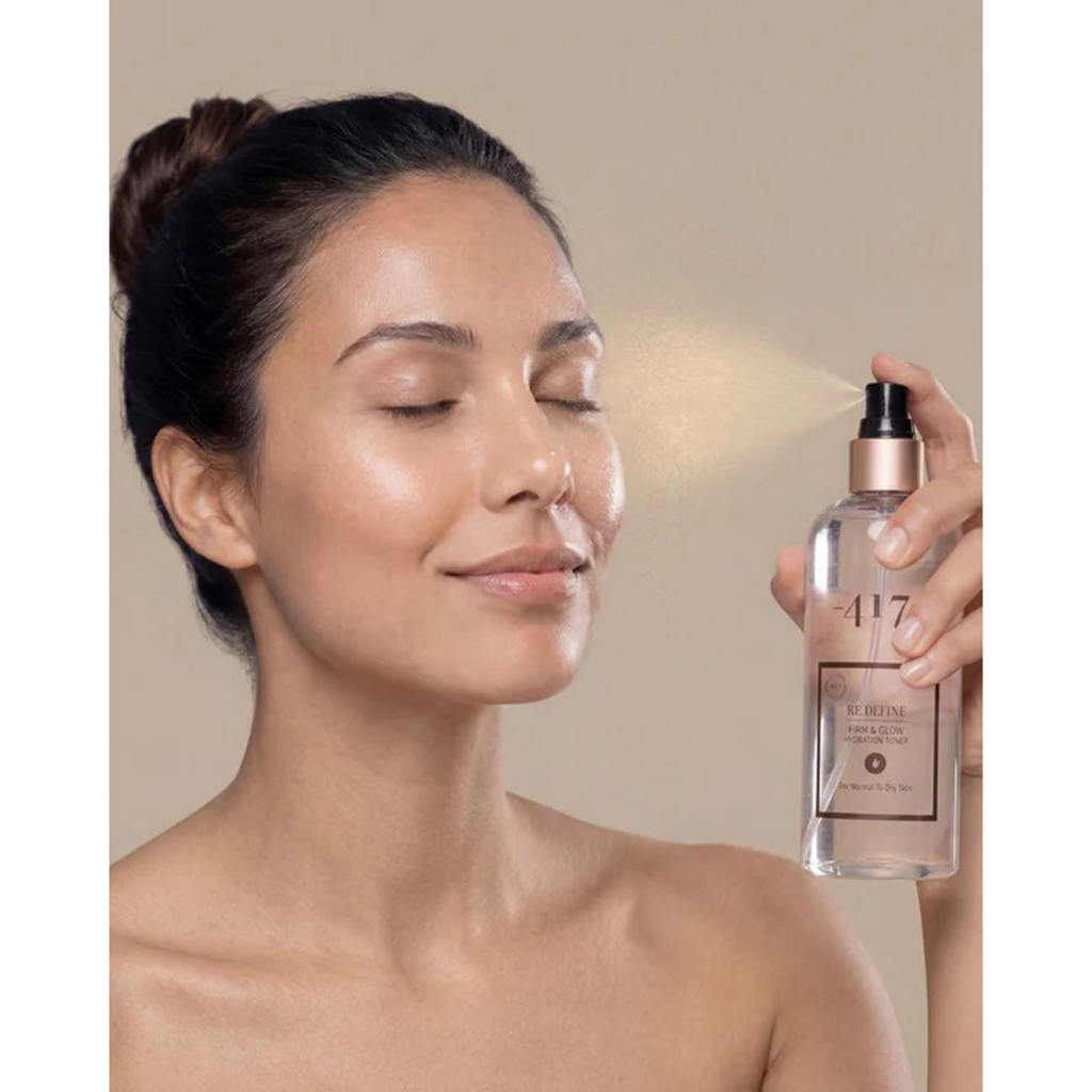 -417 Firm &amp; Glow Hydration Toner Face  350ml - 417 - Duty Free