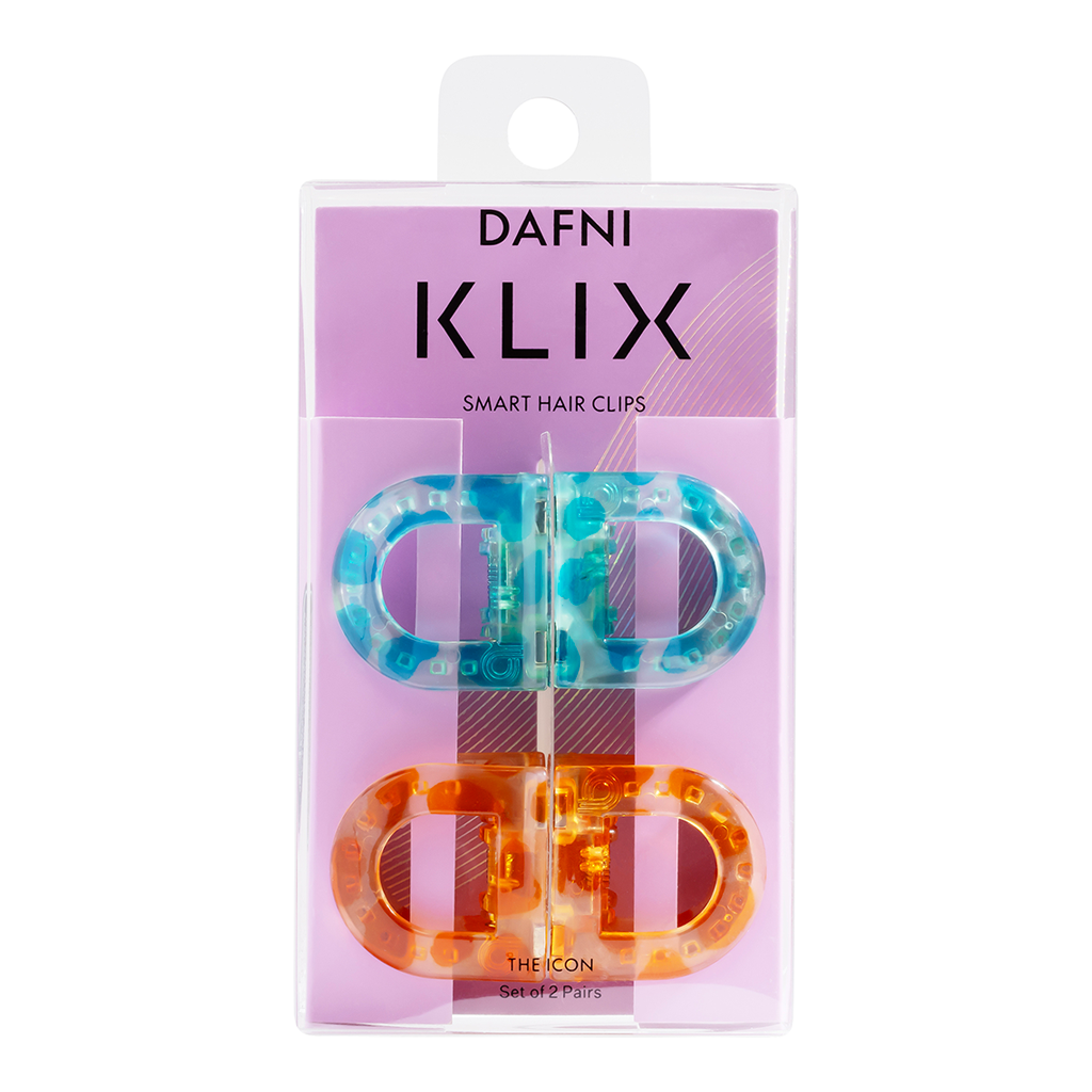 Dafni Klix - The Icon - 2 Set - Turquoise/peach - DAFNI - Duty Free