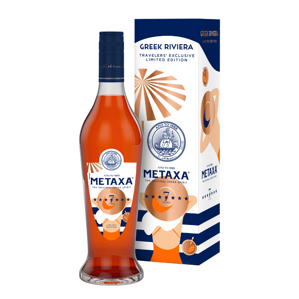 Metaxa 7 Greek Riviera 40% 1L Tr - METAXA - Duty Free