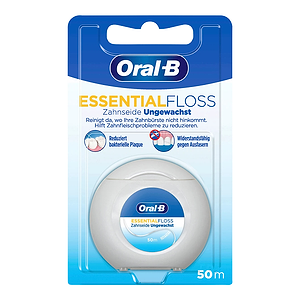 Oral-b Essential Unwaxed Floss 50ml - ORAL-B - Duty Free Oral-b Essential Unwaxed Floss 50ml - ORAL-B - Duty Free