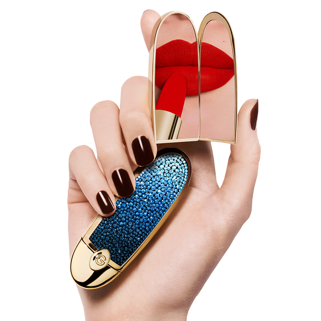 Guerlain Rouge G Lip Case Bleu Astral Y26 - GUERLAIN - Duty Free