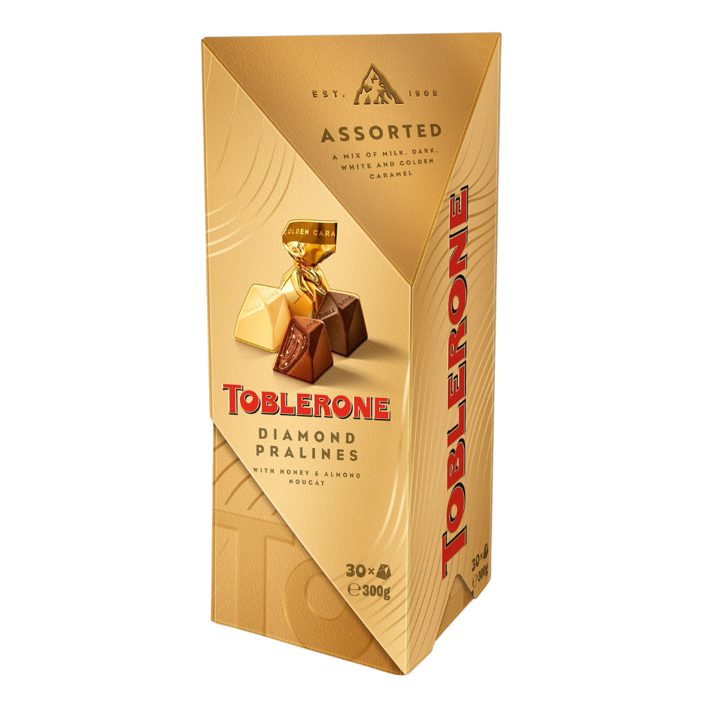 Toblerone Pralines Gift Box Assorted 300g - TOBLERONE - Duty Free