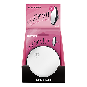 Beter Oooh!!! Macro Mirror With Suction Cups X10 - BETER - Duty Free Beter Oooh!!! Macro Mirror With Suction Cups X10 - BETER - Duty Free