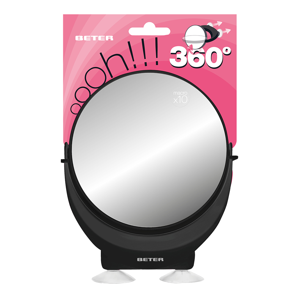Beter Oooh!!! 360 Double Macro Mirror With Suction Cups X10 - BETER - Duty Free