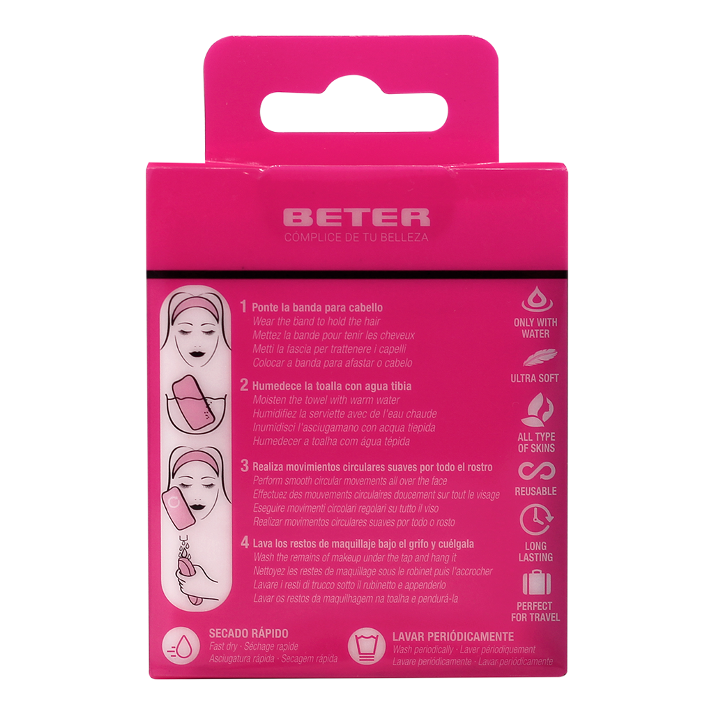 Beter Make Up Remover Towel &amp; Hair Band - BETER - Duty Free