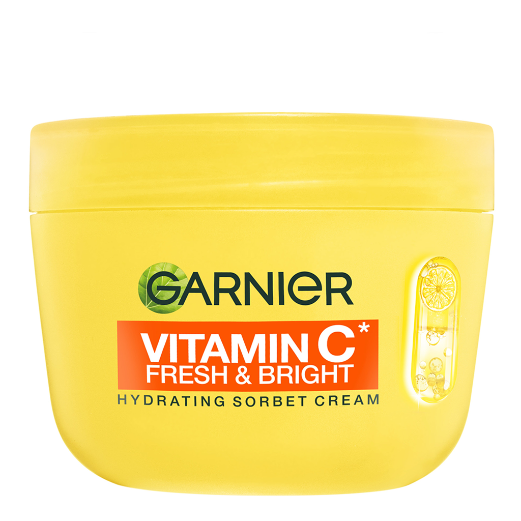 Garnier Skinactive Vitamin C Fresh &amp; Bright Hydating Sorbet Face Cream 85ml - GARNIER - Duty Free
