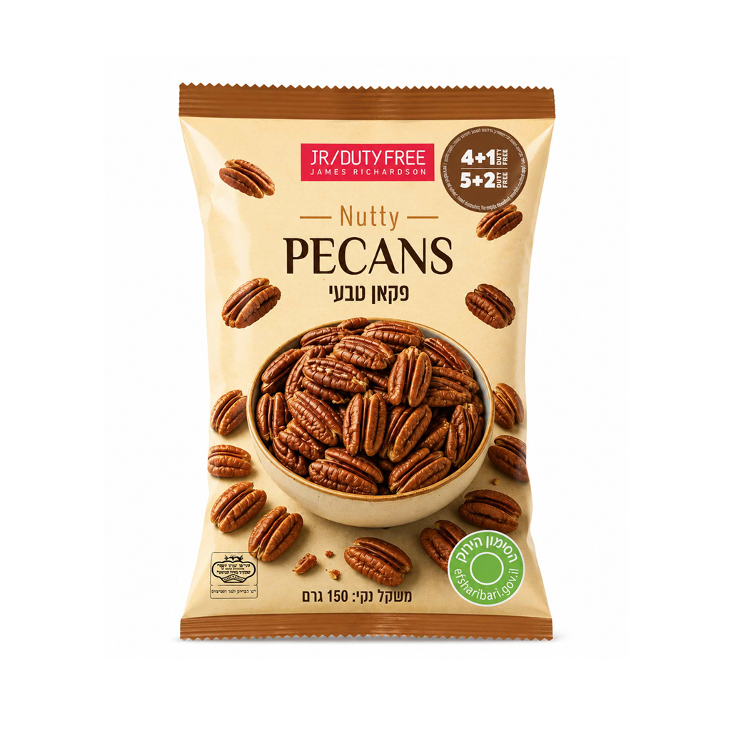 JR Natural Pecans 150g - JR DUTY FREE - Duty Free