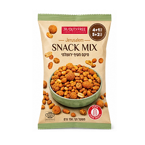 JR Jerusalem Snack Mix 150g - JR DUTY FREE - Duty Free JR Jerusalem Snack Mix 150g - JR DUTY FREE - Duty Free