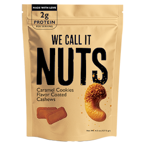 We call it NUTS Lotus-Flavored Coated Cashews 150g - WE CALL IT NUTS - Duty Free We call it NUTS Lotus-Flavored Coated Cashews 150g - WE CALL IT NUTS - Duty Free