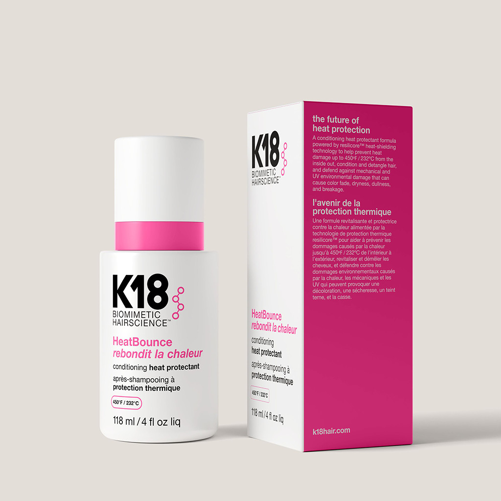 K18 Bounce Conditioning Heat Protection Spray 118ml - K18 - Duty Free